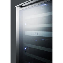 Load image into Gallery viewer, 24 in. 46-Bottle Dual Zone Built-In Wine Cooler CL24WC2