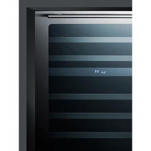 Load image into Gallery viewer, 24 in. 46-Bottle Dual Zone Built-In Wine Cooler CL24WC2