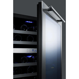 24 in. 46-Bottle Dual Zone Built-In Wine Cooler CL24WC2