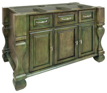 Load image into Gallery viewer, Jeffrey Alexander 54&quot; Kitchen Island with Hard Maple Edge Grain Butcher Block Top - Kitchen Island Company