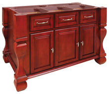 Load image into Gallery viewer, Jeffrey Alexander 54&quot; Kitchen Island with Hard Maple Edge Grain Butcher Block Top - Kitchen Island Company