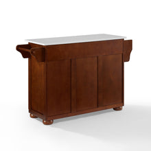 Load image into Gallery viewer, Eleanor Mahogany Kitchen Island with Granite Top - Kitchen Furniture Company