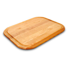 Load image into Gallery viewer, Wooden Reversible Cutting Board w/ Juice Groove - Kitchen Furniture Company