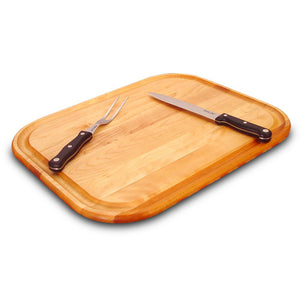 Wooden Reversible Cutting Board w/ Juice Groove - Kitchen Furniture Company