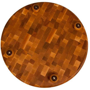 Catskill Craftsmen Countertop Butcher Block Round Cutting Board 1315 - Kitchen Furniture Company