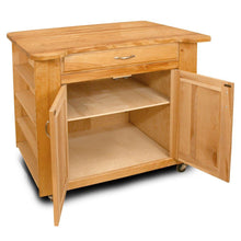Load image into Gallery viewer, Kitchen Island Deep Storage WorkCenter w/ Contoured Top 64026 - Kitchen Furniture Company