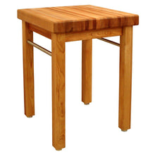 Load image into Gallery viewer, Butcher Block Kitchen Island Food Prep Station Solid Birch Wood 1925 - Kitchen Furniture Company