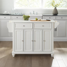 Load image into Gallery viewer, Cambridge White With Granite Top Full Size Kitchen Island - Kitchen Furniture Company